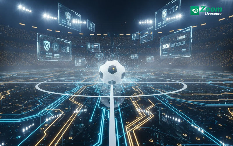 Monitor fluctuations by the minute based on professional zoom live soccer developments